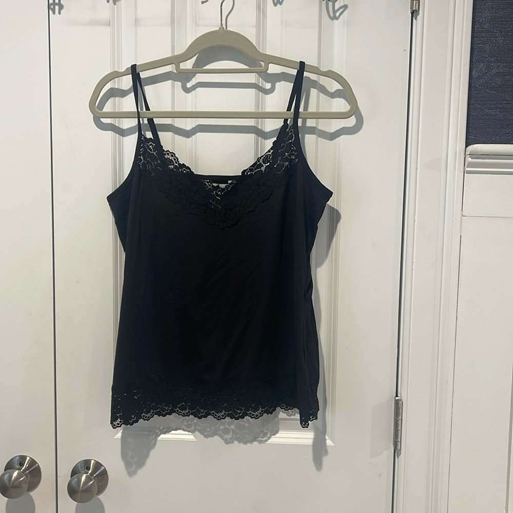 White House Black Market black camisole.